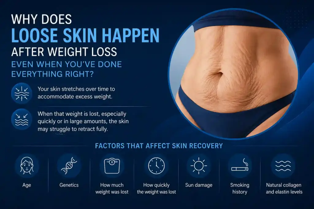 Why Does Loose Skin Happen After Weight Loss Even When You’ve Done Everything Right Ashford?