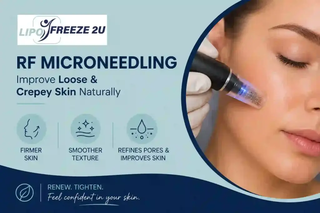 Can RF Microneedling Help Improve Loose and Crepey Skin Ashford?
